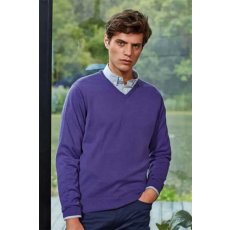 egyéb Pulóver Premier férfi v-nyakú kötött férfi, royal, L
