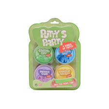 egyéb Putty party - 4 féle anyag egy csomagban kreatív és készségfejlesztő