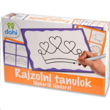 egyéb Rajzolni tanulok lépésről lépésre lányos csomag  (510/02) (510/02) - Társasjátékok társasjáték