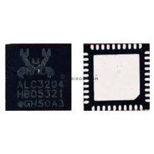 egyéb Realtek ALC3204 / ALC3204-CG gyári audio vezérlő IC (BGA) laptop alkatrész