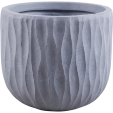 egyéb Rodez virágcserép 21 cm x 25 cm világosszürke kerti dekoráció