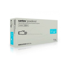 egyéb Santex Latex kesztyű M-es méret (100 db / doboz) (KESZTYSANM) védőkesztyű