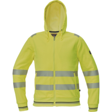 egyéb SHELDON HV kapucnis kardigán (sárga, 4XL) munkaruha