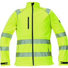 egyéb SHELDON HV softshell dzseki (sárga, 3XL)