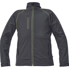 egyéb SHELDON softshell dzseki (antracit/sárga, S)