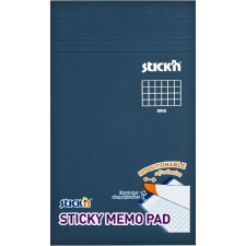 egyéb Stick'N 190,5x114mm öntapadó jegyzetfüzet - Fehér (50 lap / tömb) (21852) jegyzettömb