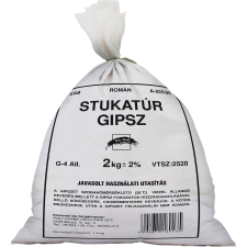 egyéb Stukatúr gipsz 2 kg glett, gipsz, csemperagasztó, por