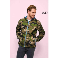 egyéb Széldzseki Sols Skate unisex bélelt unisex, camo/royal blue, 2XL munkaruha