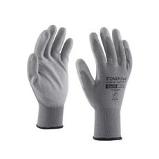 egyéb Szerelőkesztyű poliészter PU tenyérmártással L-es méret Guarder szürke