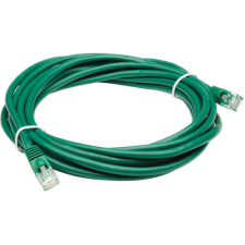 egyéb Szerelt UTP kábel 3 méter, zöld, CAT5e kábel és adapter