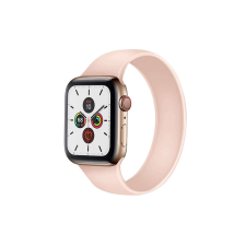 egyéb Szilikon körpánt óraszíj Apple Watch 1-3: 42 mm/Watch 4-6: 44 mm/Watch 7: 45 mm M-es méret rózsaszín okosóra kellék