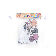 egyéb Szivacs fürdőjáték hálóban, tengeri állatok és dínók, 18 db játékfigura