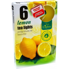 egyéb Teamécses illatos citrom 6 db gyertya