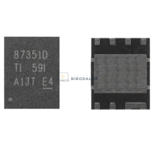 egyéb Texas Instruments CSD87351Q5D gyári tápvezérlő MOSFET IC (SON-5×6 mm) laptop alkatrész