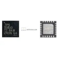 egyéb Texas Instruments TPS51610RHBRG4 gyári tápvezérlő IC (QFN-32) laptop alkatrész