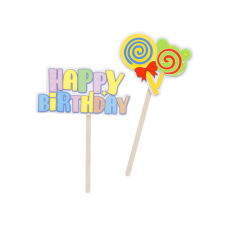 egyéb Torta dekoráció szett birthday többféle party kellék