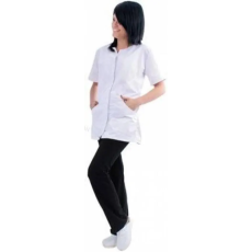 egyéb Tunika női gallér nélküli karcsúsított fazon fehér L