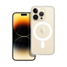 egyéb Utángyártott Apple iPhone 14 Pro Magsafe szilikon tok átlátszó (69763) tok és táska