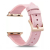 egyéb Utángyártott Apple Watch műbőr/szilikon 38/40/41mm rózsaszín (69345) (EG69345) - Szíj