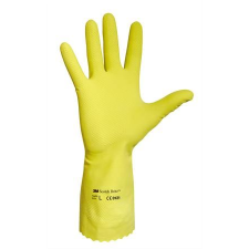 egyéb Védőkesztyű, latex 8-as méret (10 pár/csomag) sárga (5028) (egyb5028) védőkesztyű