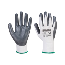 egyéb Védőkesztyű PU tenyérmártással nylon méret: M szín: szürke-fehér A310 Portwest védőkesztyű