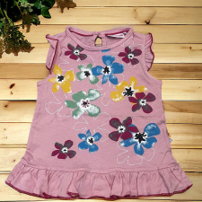 egyéb Virágos pamut ruha 74es lányka ruha