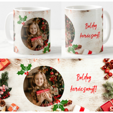  Egyedi fényképes Bögre - Karácsony - K01 bögrék, csészék