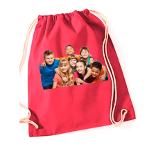  Egyedi fényképes tornazsák piros tornazsák