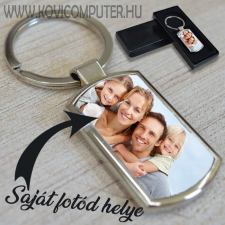 Egyedi kulcstartó - Fényképes fém kulcstartó kulcstartó