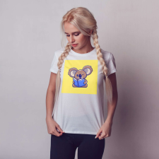 Egyedi póló | NFT series – Cuki koala olvas ajándéktárgy