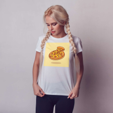 Egyedi póló | NFT series – Gombás pizza ajándéktárgy