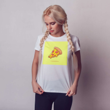 Egyedi póló | NFT series – Szelet pizza ajándéktárgy