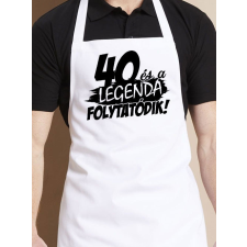Egyedi szülinapi kötény - Legenda folytatódik lakástextília