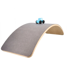  Egyensúlyozó hold alakú deszka autós és út mintával fajáték