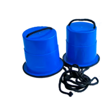  Egyensúlyozó vödrös lépegető játék - Kék egyéb bébijáték