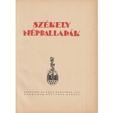 Egyetemi Nyomda Székely népballadák antikvárium - használt könyv