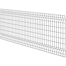  Egyrudas hálós kerítéspanel 3D antracit  80 x 200 cm kerti bútor