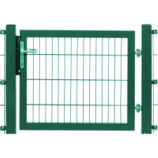  Egyszárnyú kapu  Premium  kétrudas panelkitöltés  zöld  keret  160 x 100 cm kerti bútor