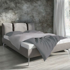 Egyszínű kétszemélyes ágyneműhuzat, Szürke (200x220+2 db 70x80 cm) lakástextília
