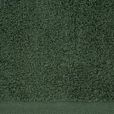  Egyszínű klasszikus törölköző 500 g/m2 Sötétzöld 70x140 cm lakástextília