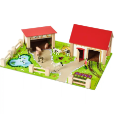 Eichhorn - Farm fa játékszett figurákkal fajáték