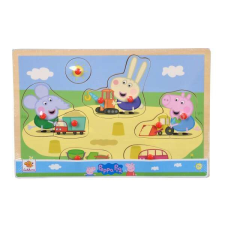 Eichhorn Peppa malac baby puzzle - Homokozó puzzle, kirakós