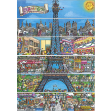 Eiffel-torony Rajzolt Puzzle 500 Darab puzzle, kirakós