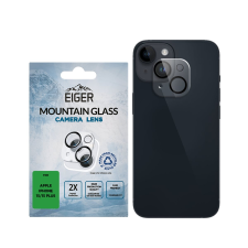 EIGER Mountain Glass Lens iPhone 15/15 Plus kamera védő üveg mobiltelefon kellék