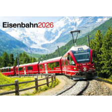  Eisenbahn Kalender 2026 (Kalendář/Diář) naptár, kalendárium