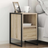  Éjjeli asztal fiókkal 2 pcs Sonoma 39,5 x 30 x 50 cm Faanyag
