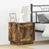  Éjjeliszekrény 2 pcs Füstölt tölgy 44 x 34.5 x 45 cm Faanyag