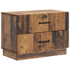  Éjjeliszekrény fiókkal Antik Fa 62 x 34,5 x 44,5 cm Szerelt Fa