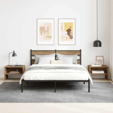  Éjjeliszekrény kézműves tölgy 40 x 40 x 30 cm Faanyag bútor