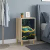  Éjjeliszekrény WIJHE Sonoma Tölgy 36 x 33 x 60 cm Szerelt Fa